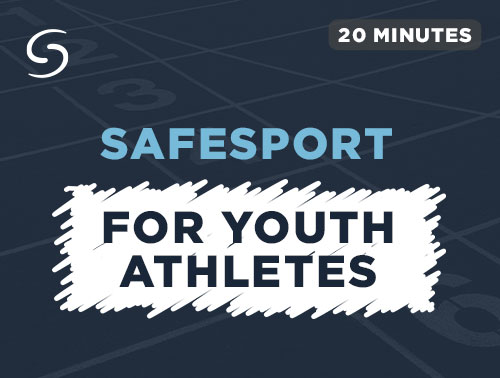 Safesport for youth athletes course tile